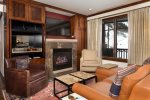 Each residence features a gas fireplace 